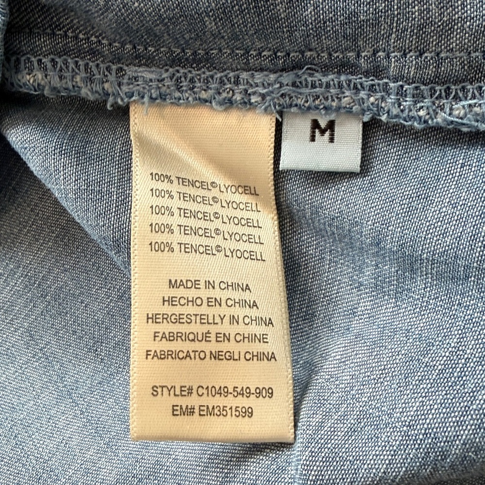 Cloth and Stone NWOT Tencel Blouse Size M - Picture 5 of 5